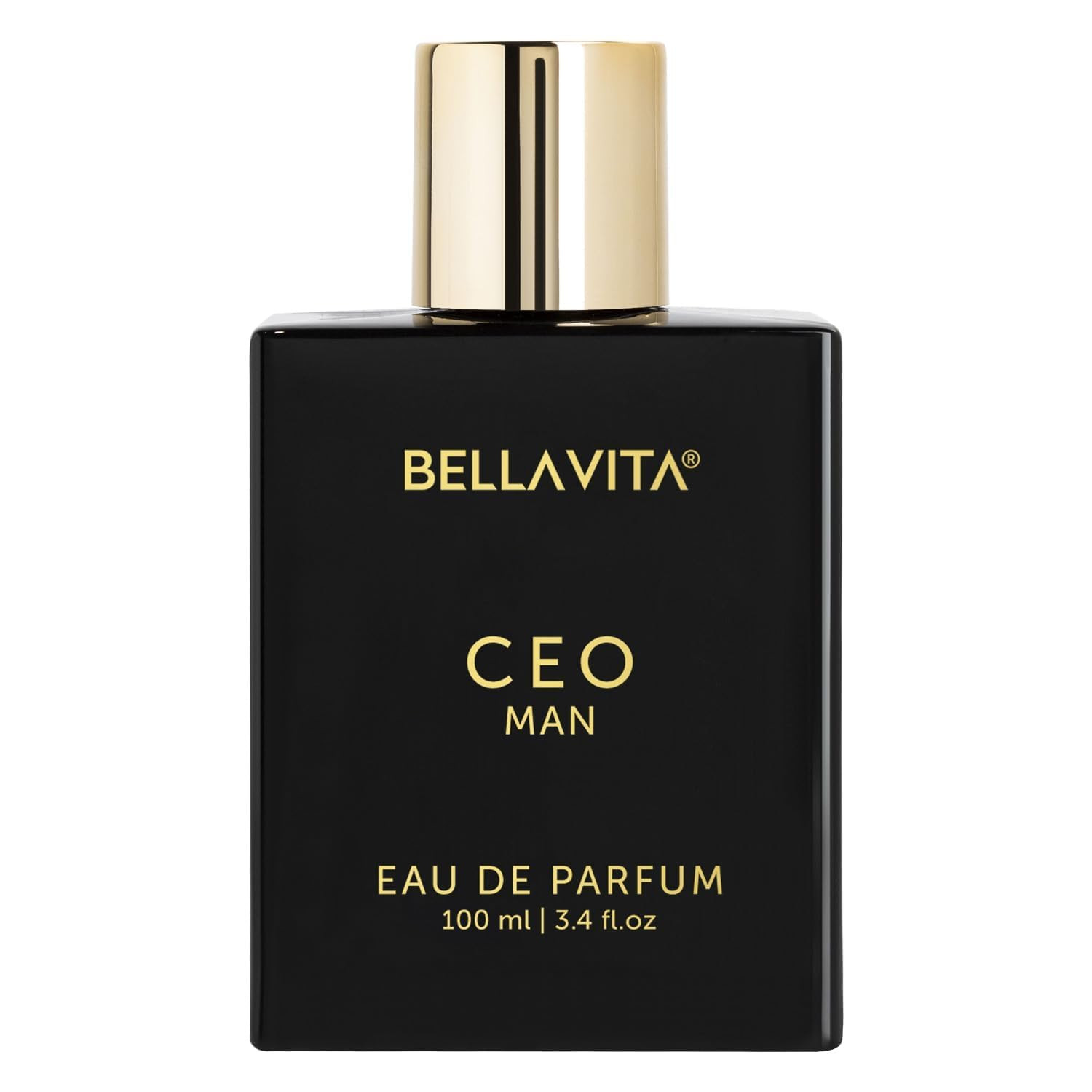 Bella Vita Luxury CEO MEN Long Lasting Perfume for Man | EDP 100ml | Lemon, Lavender, Tonka, Mandarin & Vetiver | Woody, Citrus Premium Fragrance | Ideal for Every Moment